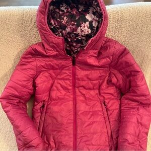 Girls Ripzone Pink Reversible Winter Jacket Size X-Large